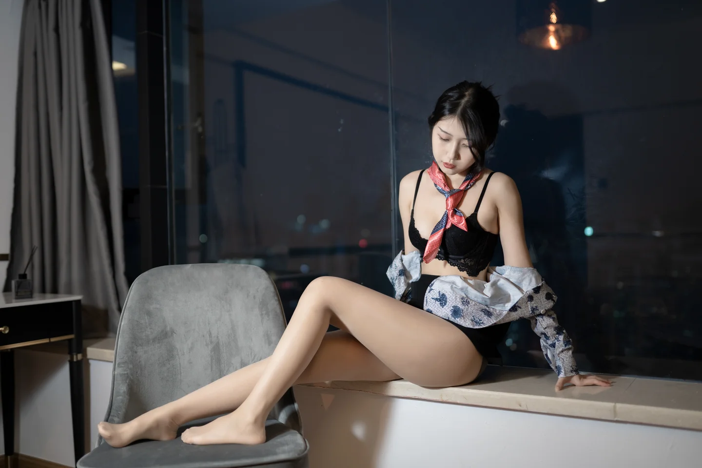 不呆猫 - 东航空姐 [66P,1V-1.59GB] tg@simisebaisi 【丝足阁】044.webp